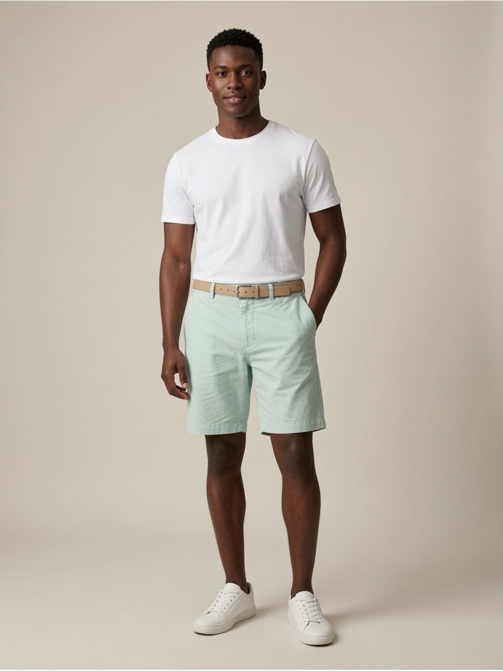 J.Crew Mint Green Chino Shorts Size 32